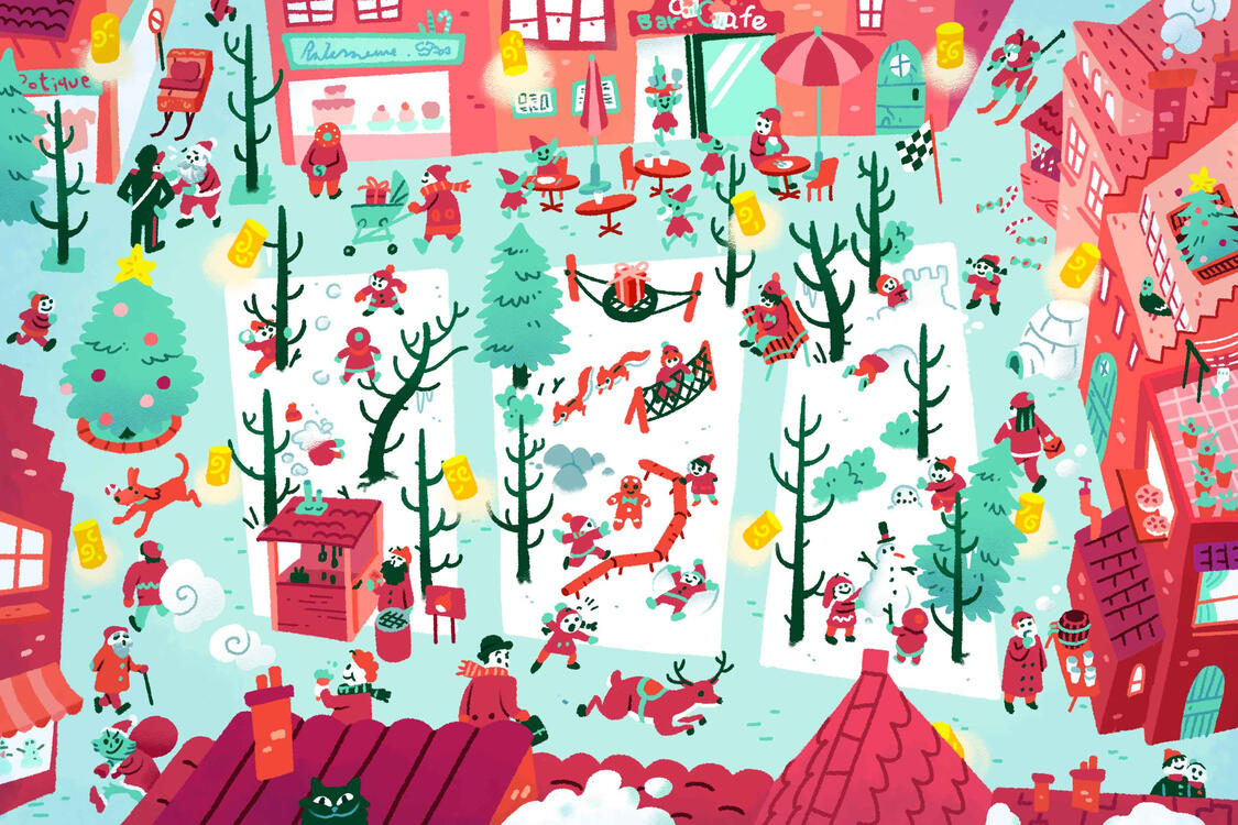 Loomit - Christmas Postcard 2024 Loomit - Christmas Postcard 2024